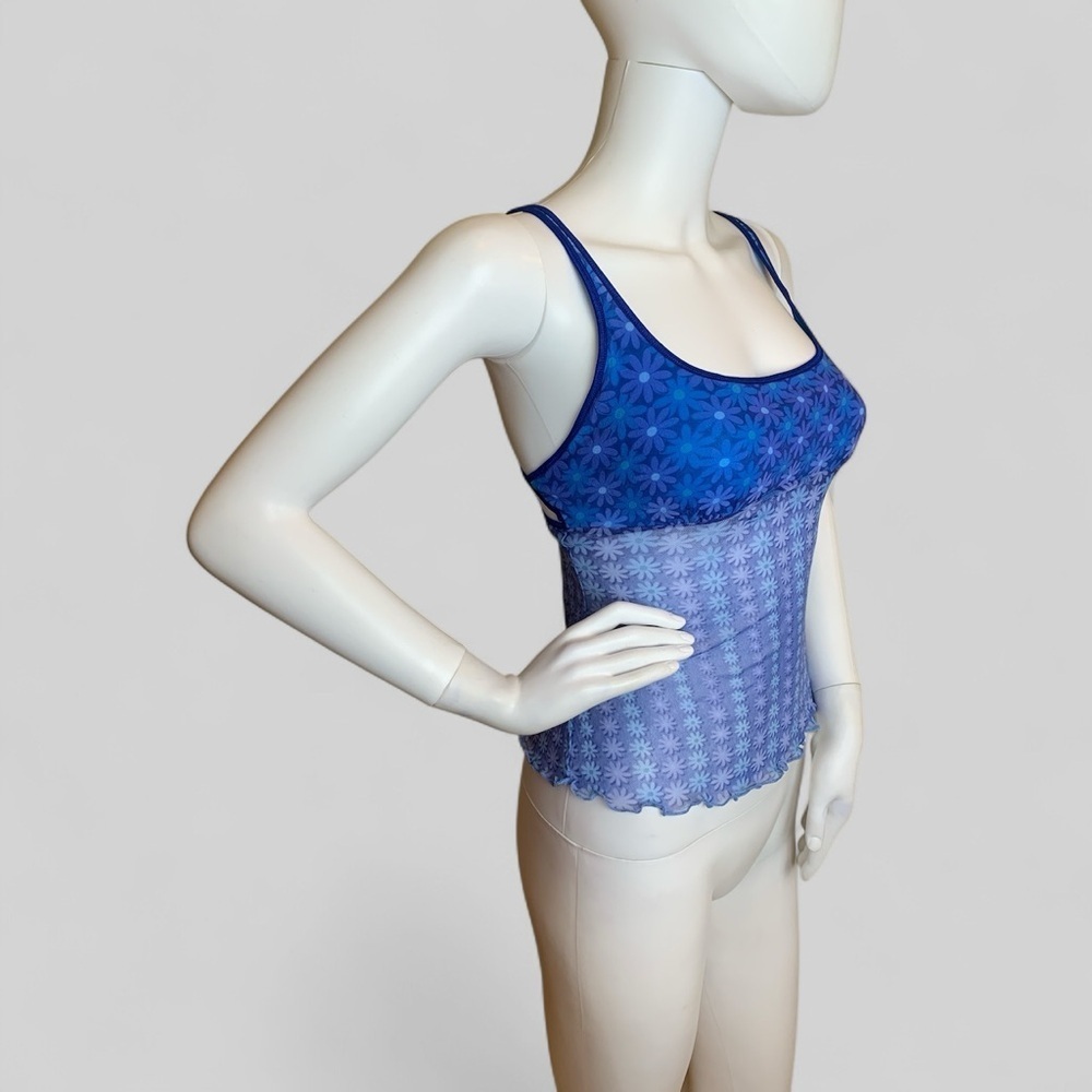 Cosabella Blue Geometric Bra Intimates - Picture 5 of 7